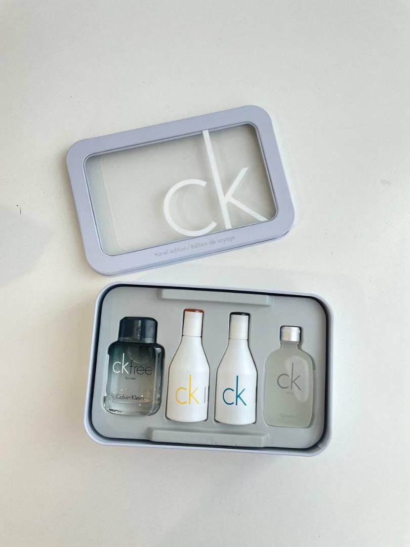 Calvin Klein CK Set Travel Edition 4 In 1 Gift Set (4X15ml) Eau De ...