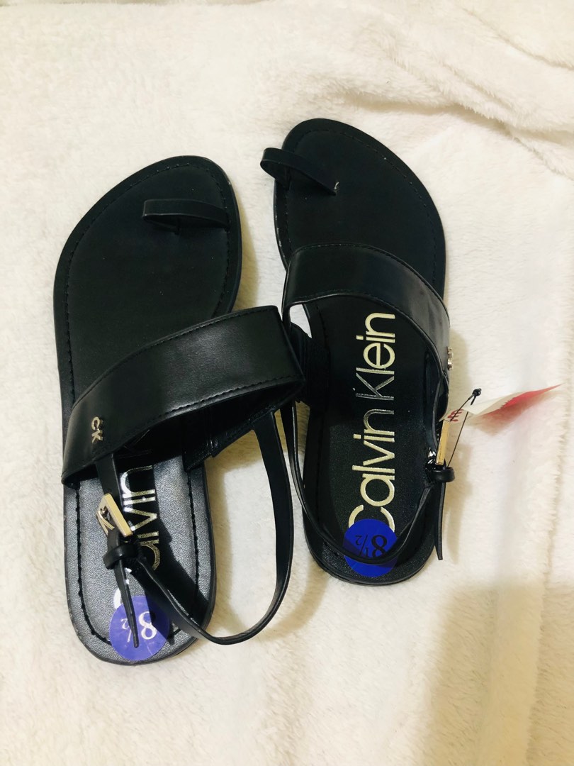 calvin klein flat shoes