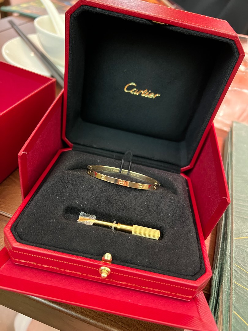Cartier love bracelet clearance 15