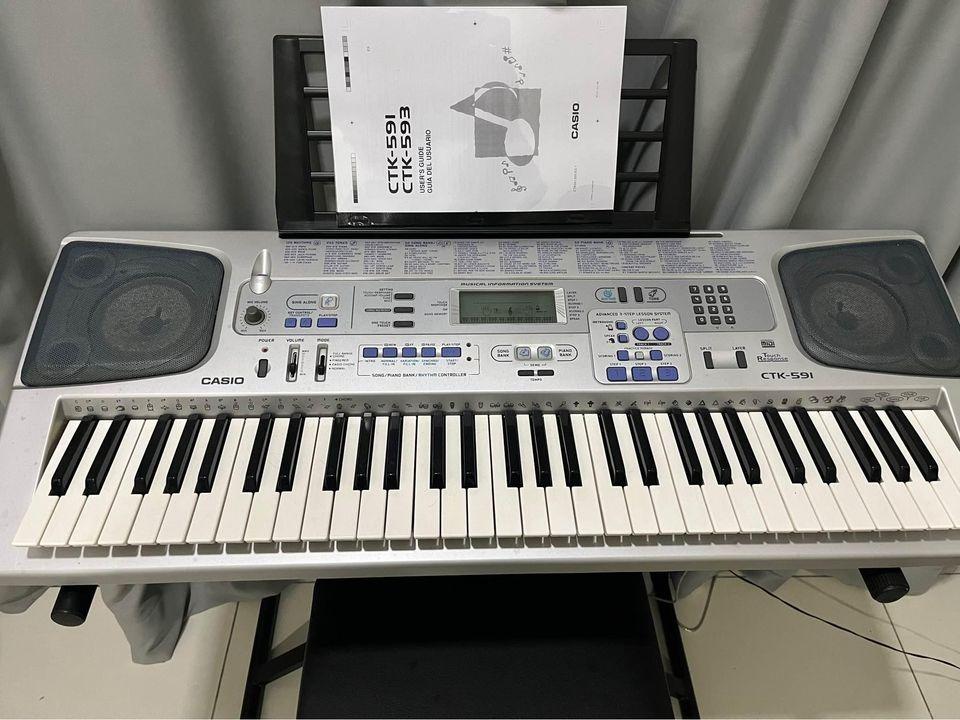 CASIO CTK 591 Keyboard Hobbies Toys Music Media Musical