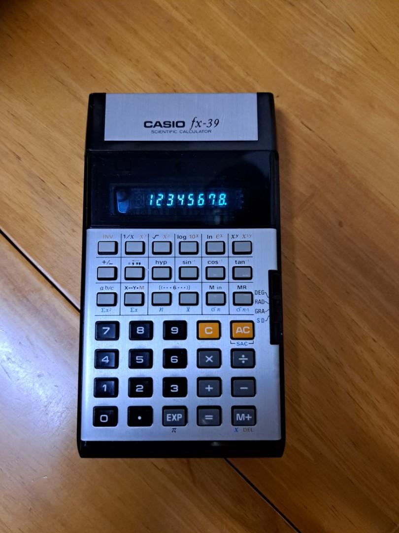 casio fx 39 Carousell
