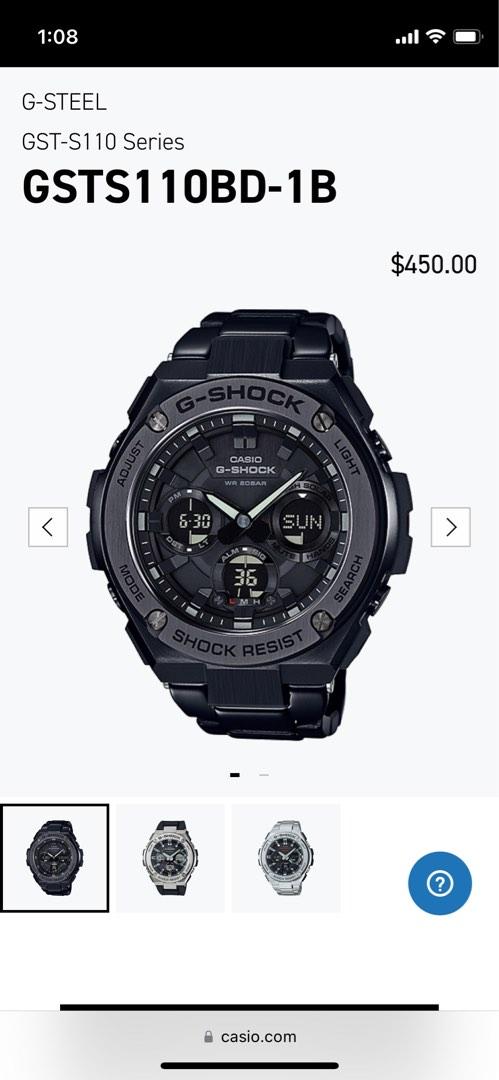 Casio on sale gst s110bd