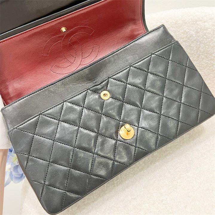 Real chanel top bag inside