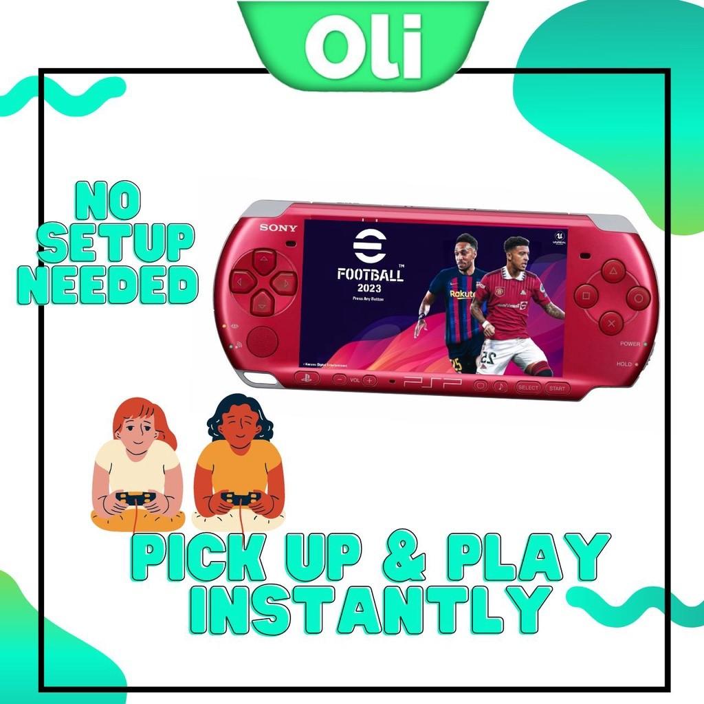 Check out Sony PSP 3000 / 2000 / 1000 ORIGNAL FULL SET + PES ...