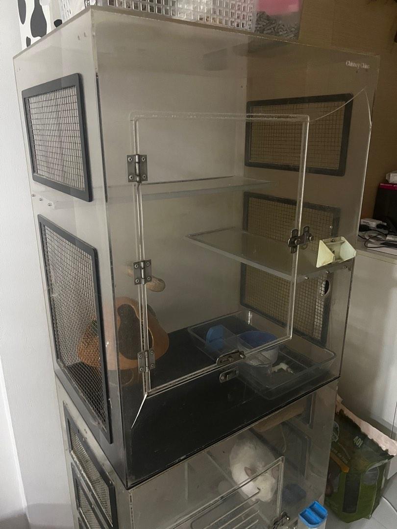 chinchilla acrylic cage