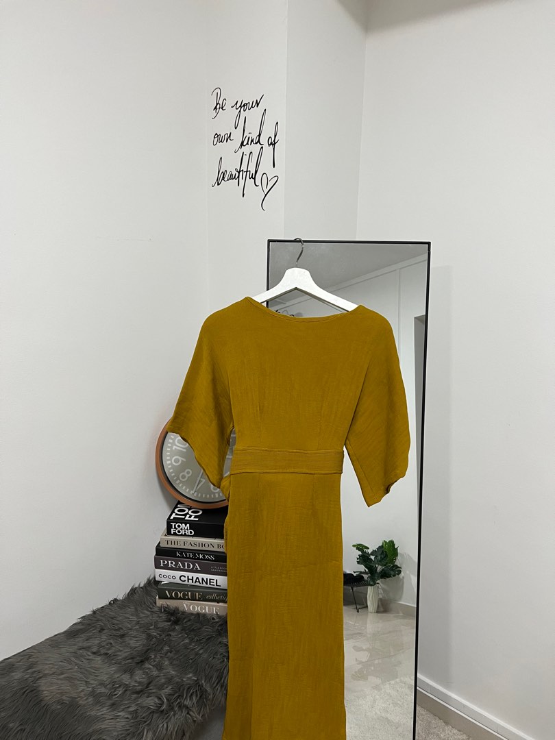 Mustard Dress