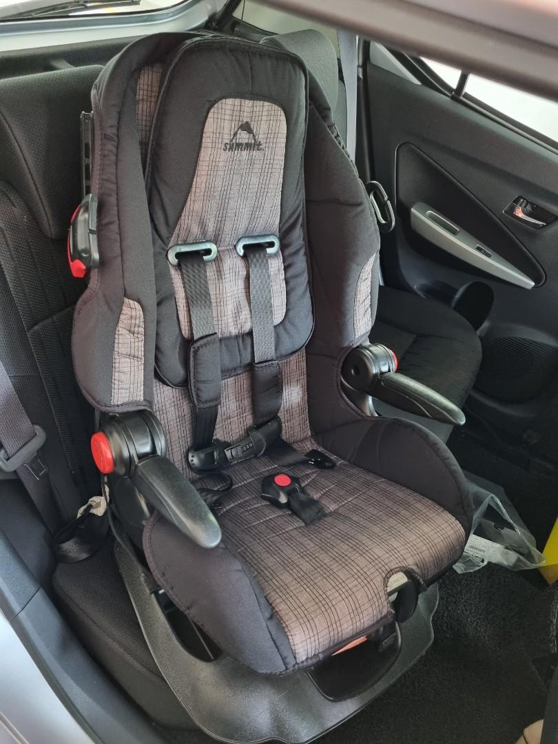 Cosco Summit High Back Booster Car Seat, Babies & Kids, Going Out, Car