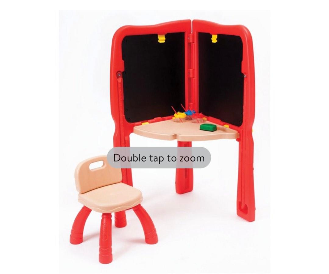 Crayola Super Duper Art Studio Easel and Desk With Chair, Babies & Kids