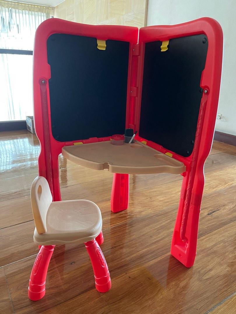 Crayola Super Duper Art Studio Easel and Desk With Chair, Babies & Kids
