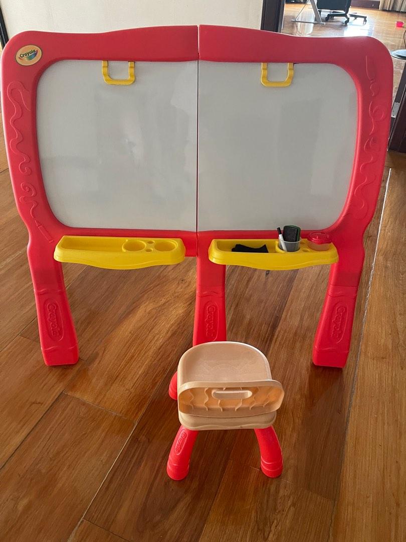 Crayola Super Duper Art Studio Easel and Desk With Chair, Babies & Kids