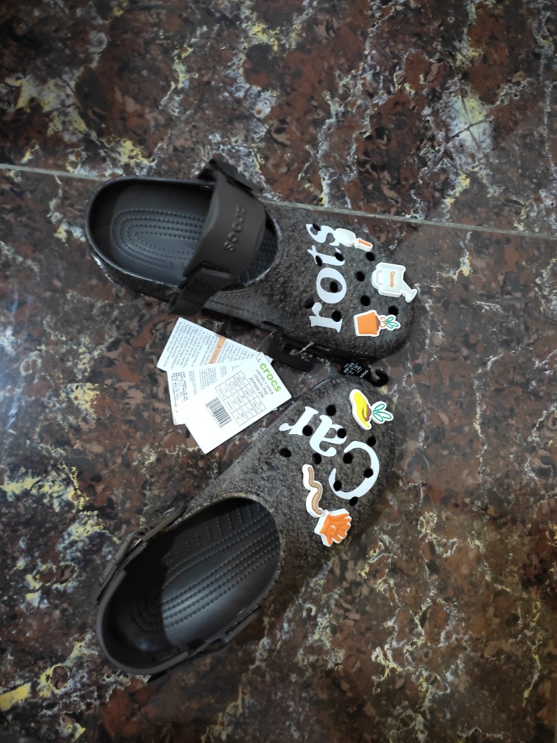 Crocs X carrots, Men's Fashion, Footwear, Flipflops and Slides on Carousell