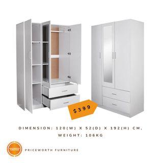 Cupboard SALE- Wardrobe Cabinet for Storage. Bedroom Wardrobe--> CLEARANCE PRICE
