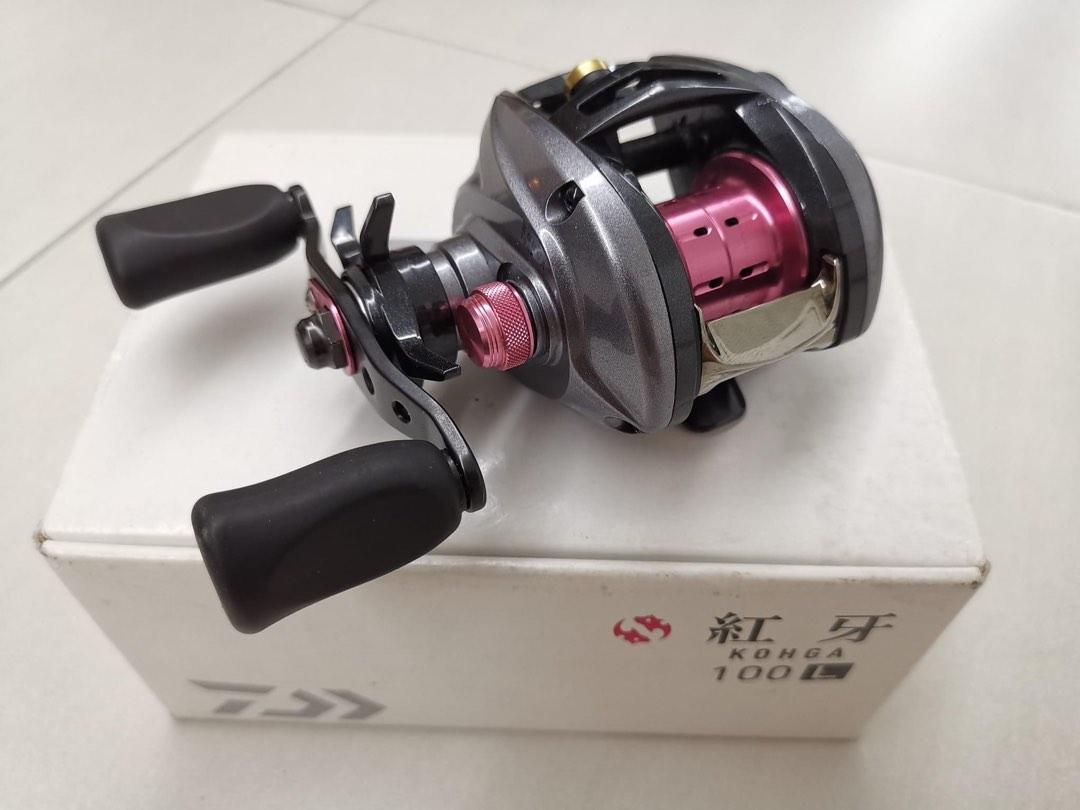 ダイワ リール Daiwa 14 Kohga 100L Baitcasting Reel Left Handle