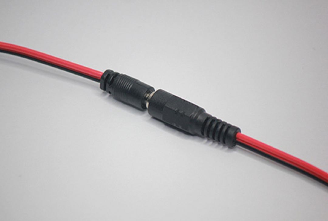 DC PLUG MALE 12V 18AWG 5A, PIGTAIL MALE, with FREE DC FEMALE 12V POWER ...