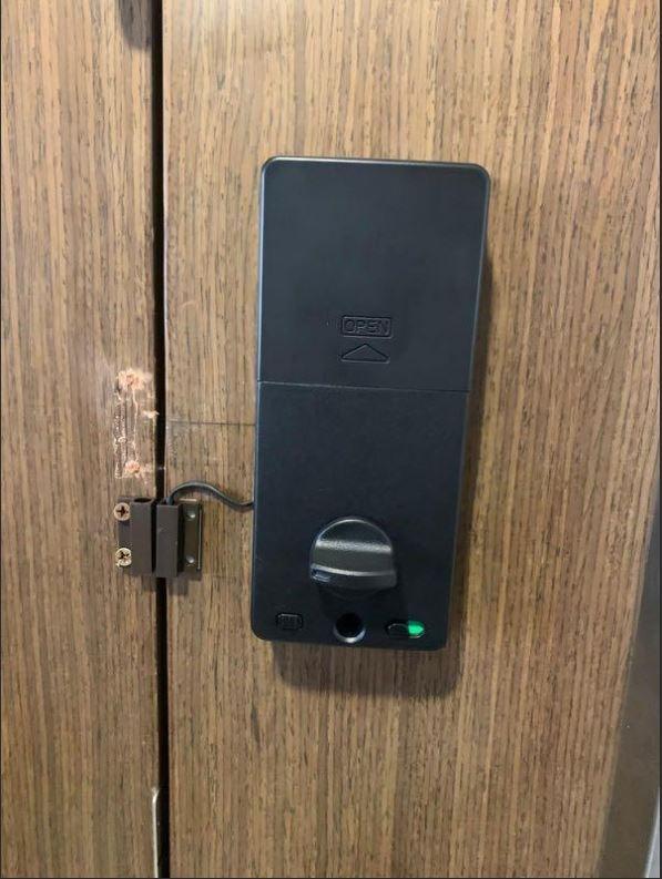 Digital lock for metal gate & main door with installation 600 (Bundle