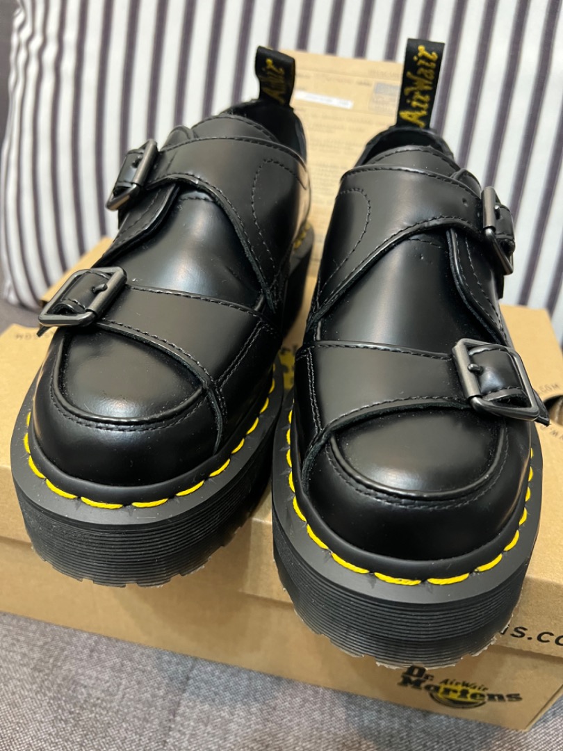 ネット買付 Dr.martens Sidney Monk Hairon牛 UK4（23cm） - 靴