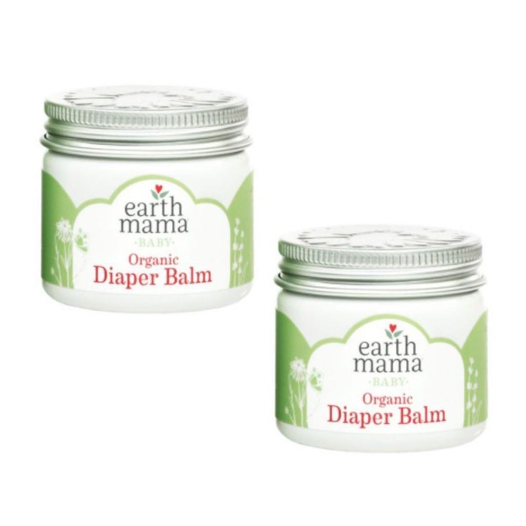 [Earth Mama] Organic Baby Diaper Balm 60ml X 2, Babies & Kids, Bathing