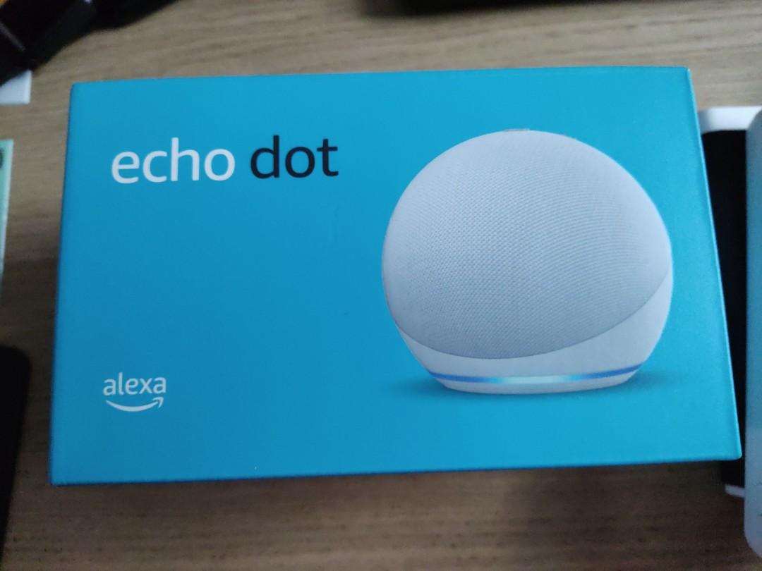 Echo dot (Category: TV Parts & Accessories) located in Singapore. Submitted by flubug (Listing ID 1183698597, Image 3). Description: open the box without using..