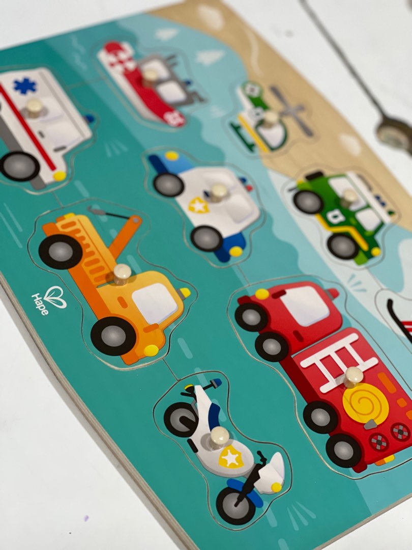 EMERGENCY PEG PUZZLE, Hobbies & Toys, Toys & Games on Carousell