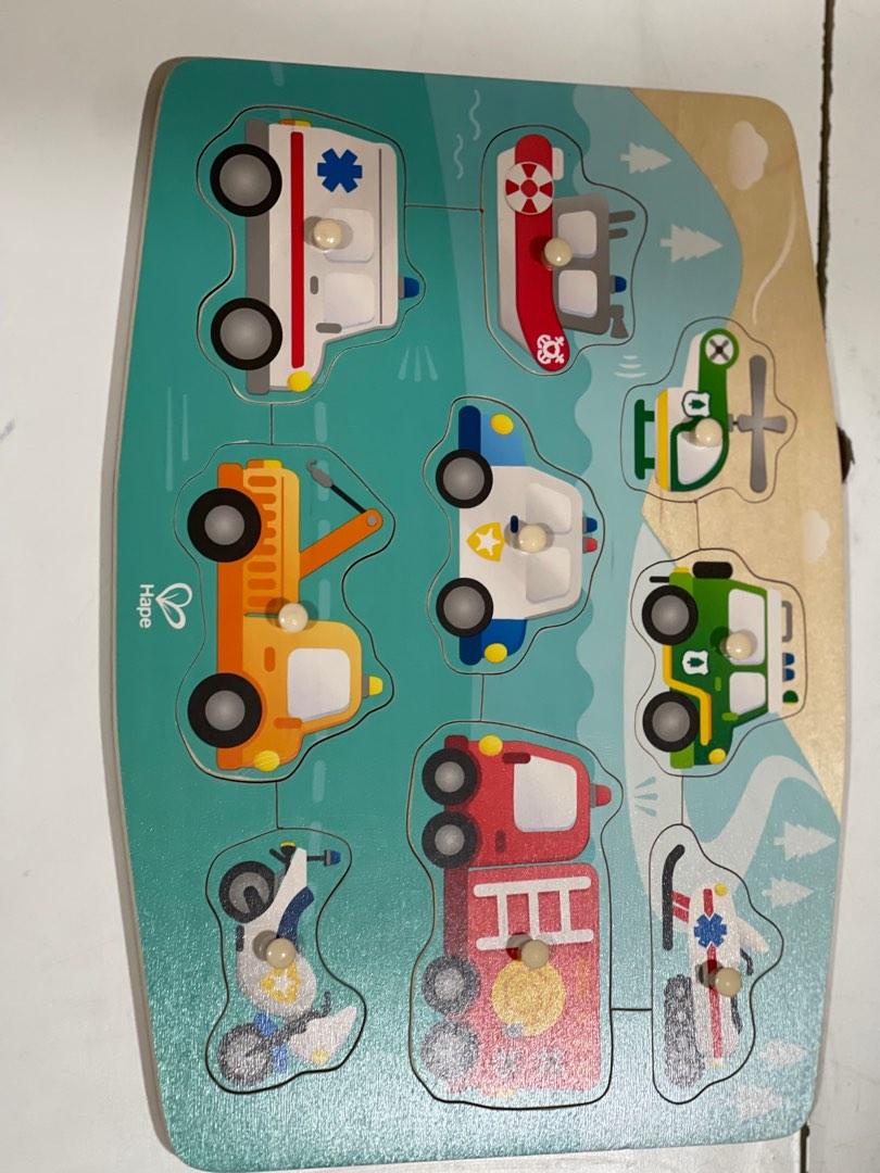 EMERGENCY PEG PUZZLE, Hobbies & Toys, Toys & Games on Carousell