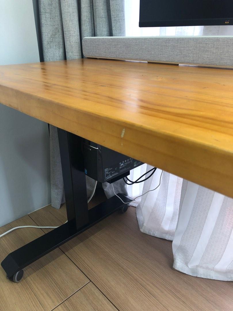 Ergonomic adjustable table locktek, Furniture & Home Living, Furniture