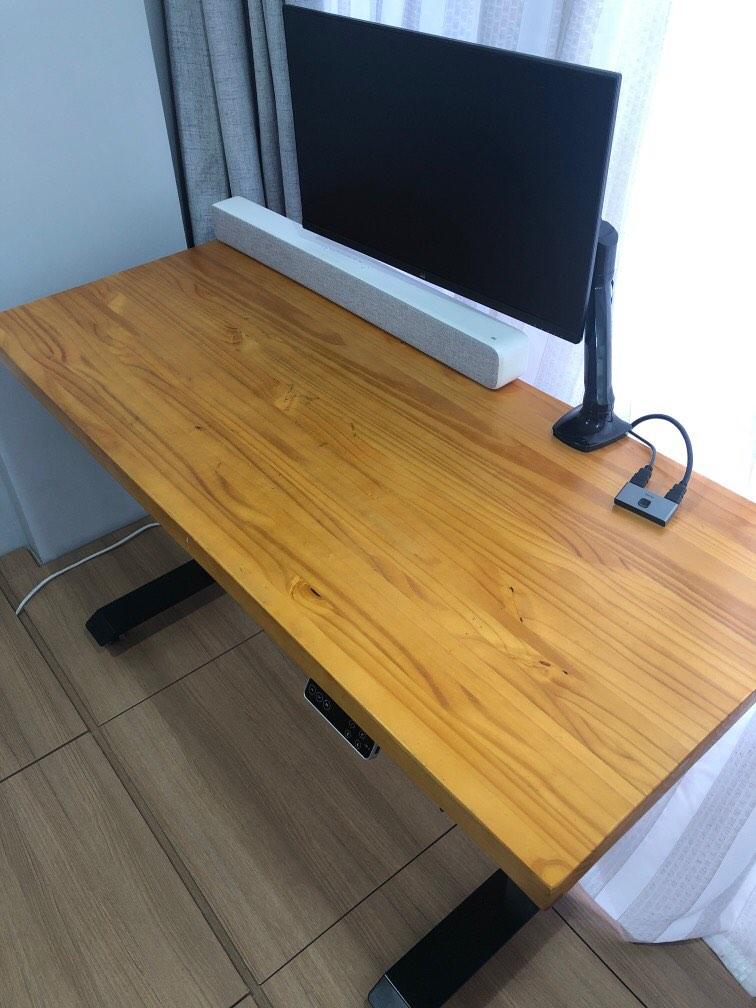 Ergonomic adjustable table locktek, Furniture & Home Living, Furniture ...