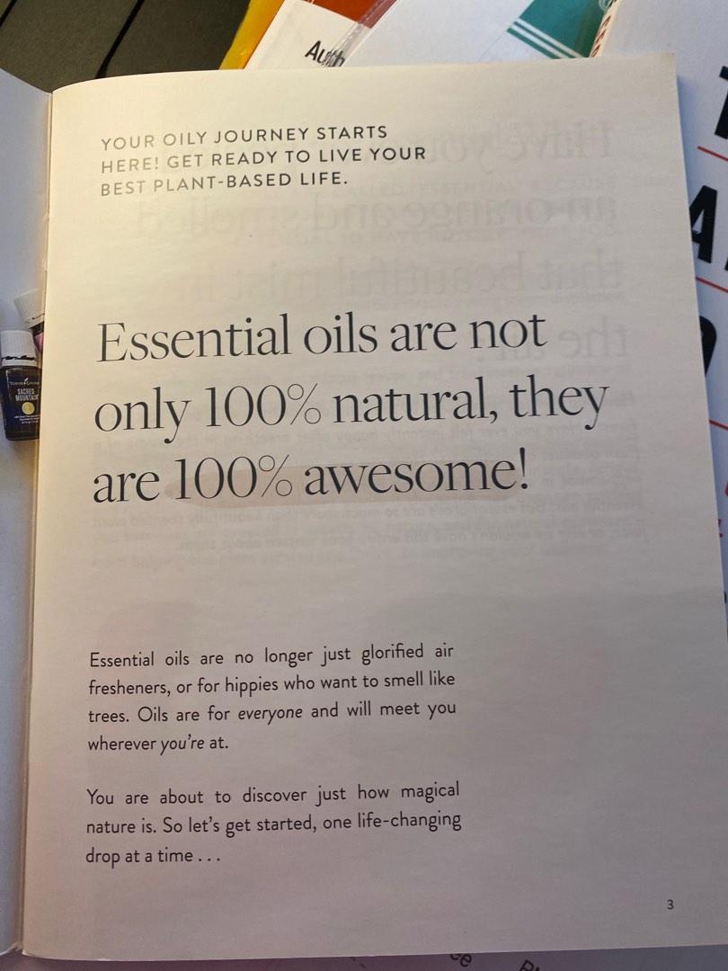 Essential oil book by Hello essentials, Hobbies & Toys, Books ...