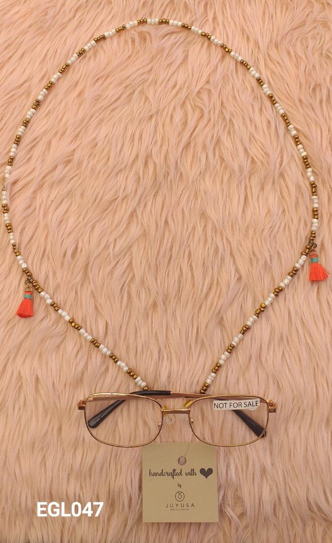 EYEGLASSES LANYARD UNIQUE BEADS WORK DESIGN, Women's Fashion, Watches