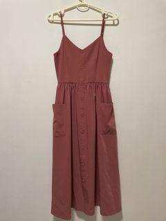 Fayth Rose wood dress