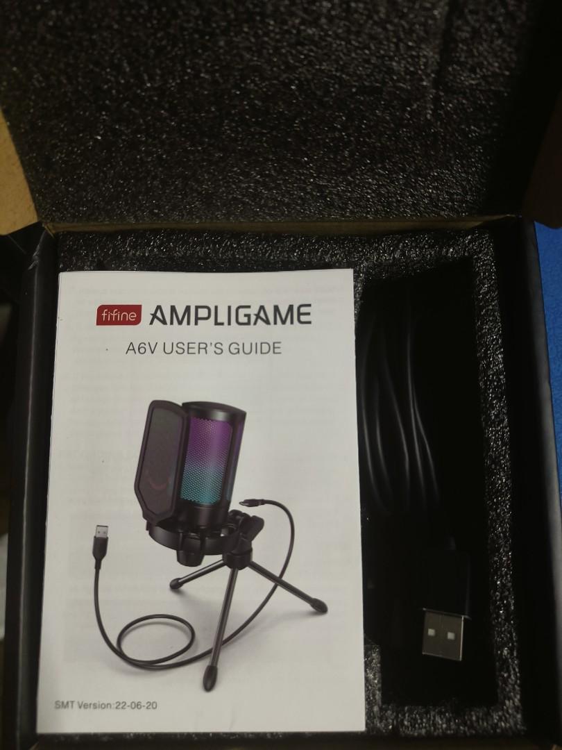 FIFINE ampligame A6, Audio, Microphones on Carousell