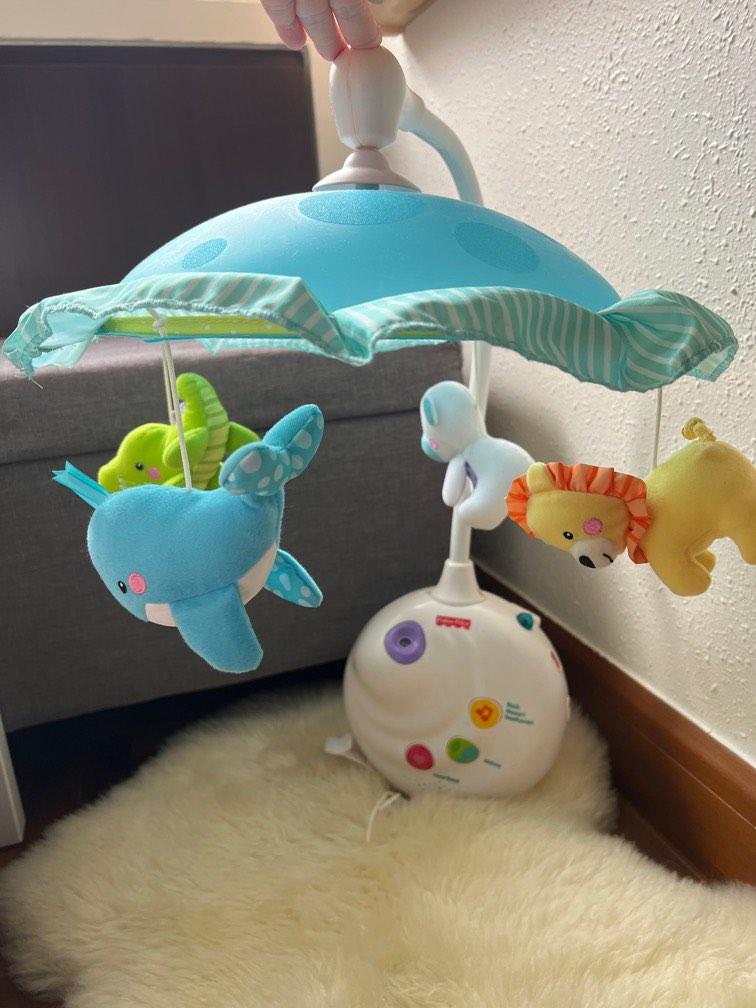 Fisher price mobile with projection, Babies & Kids, Baby Nursery & Kids