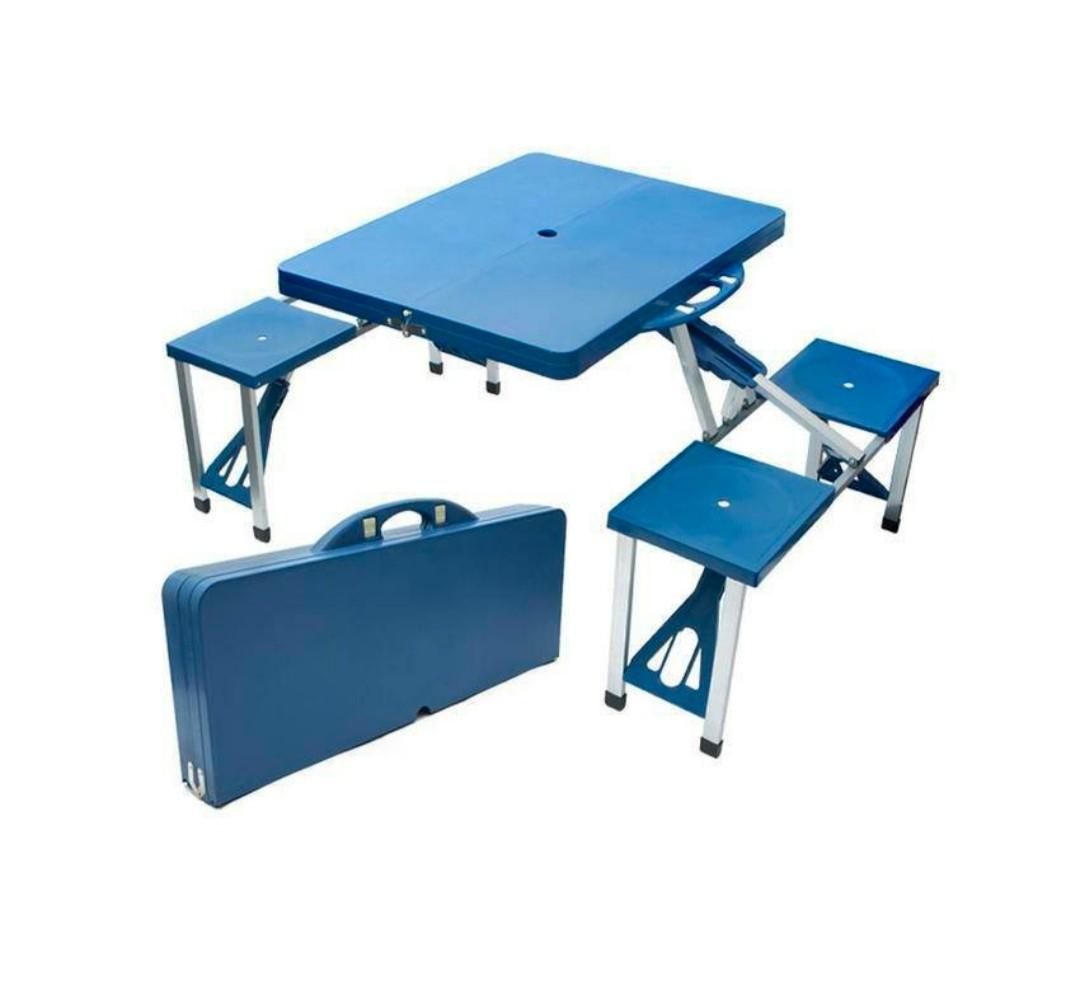Foldable picnic table/chair, Sports Equipment, Hiking & Camping on