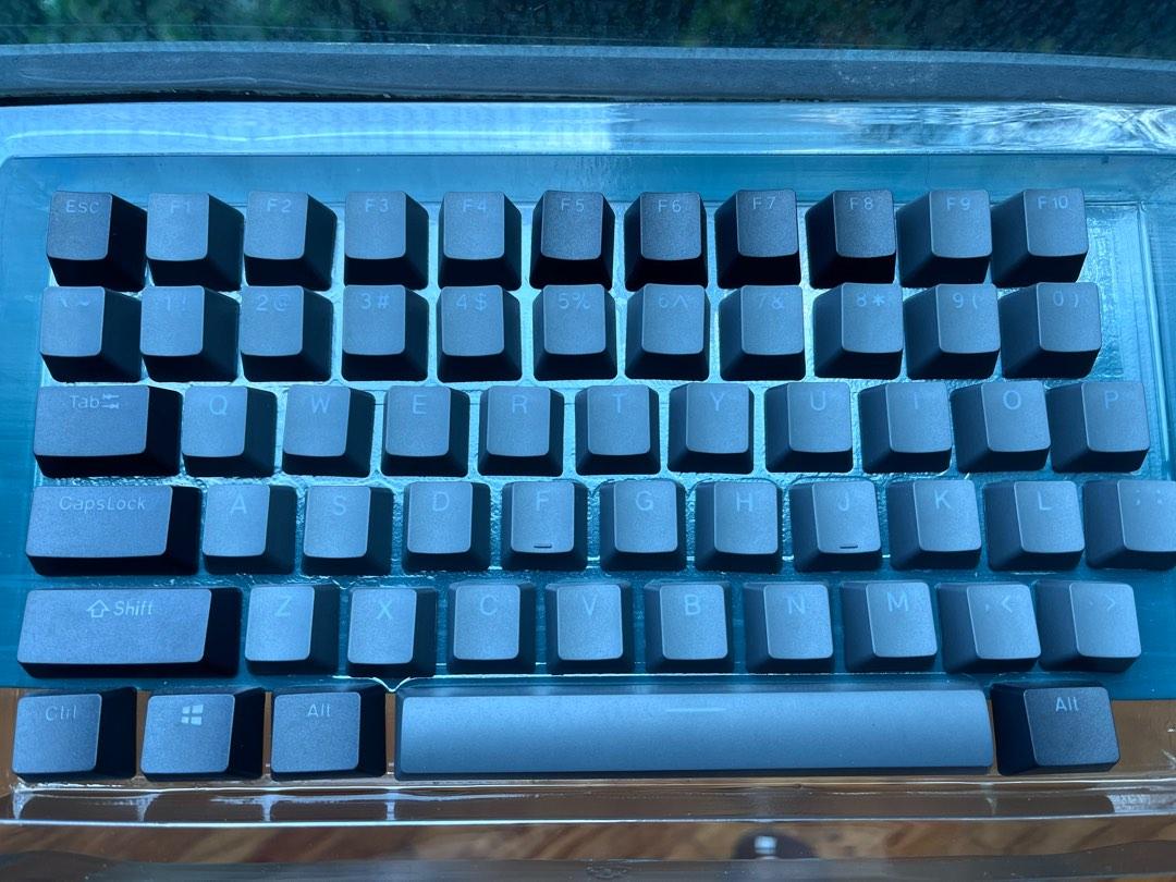 For Sale Keycaps Tecware PBT keycaps gray black