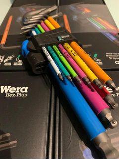 *Free Delivery* Wera 950/9 Hex Plus Holding Multicolour HF 1 - L key Set