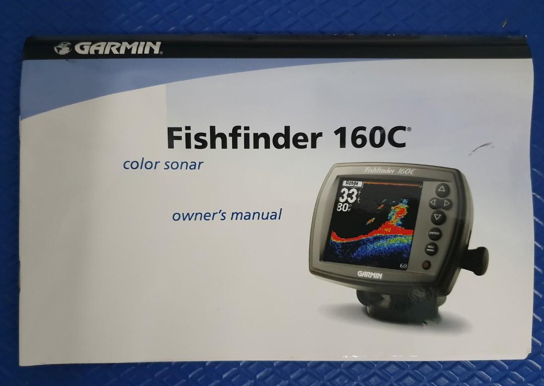 Garmin Fish Finder 160 C for Kayak fishing, Sports Equipment, Fishing on  Carousell