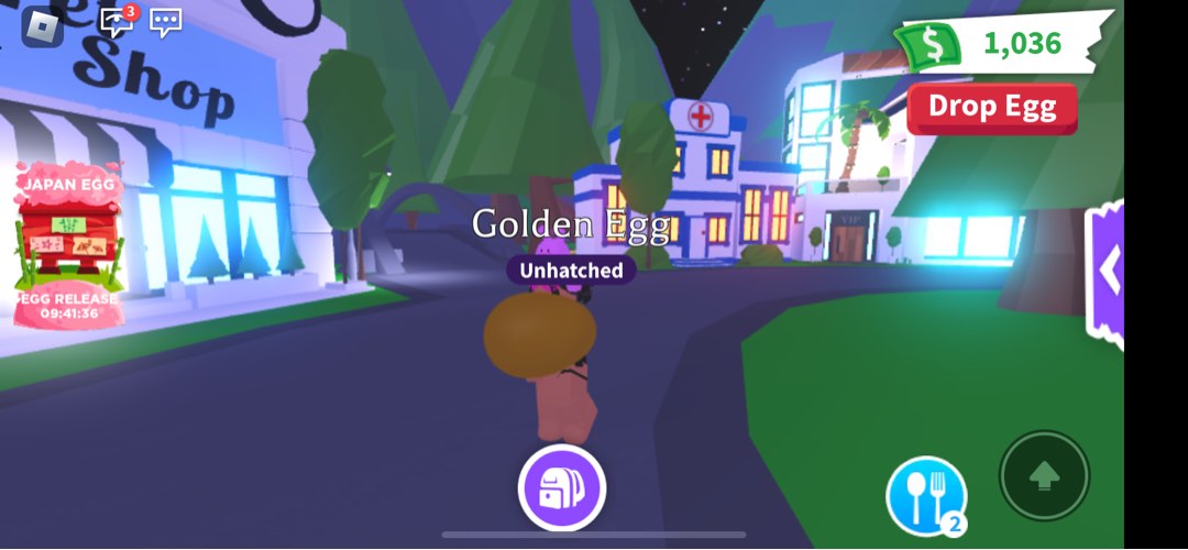 golden egg adopt me, Video Gaming, Gaming Accessories, InGame Products