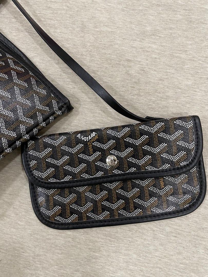 LN Goyard tote St Louis Black Noir PM not anjou artois flot bucket bag,  Luxury, Bags & Wallets on Carousell