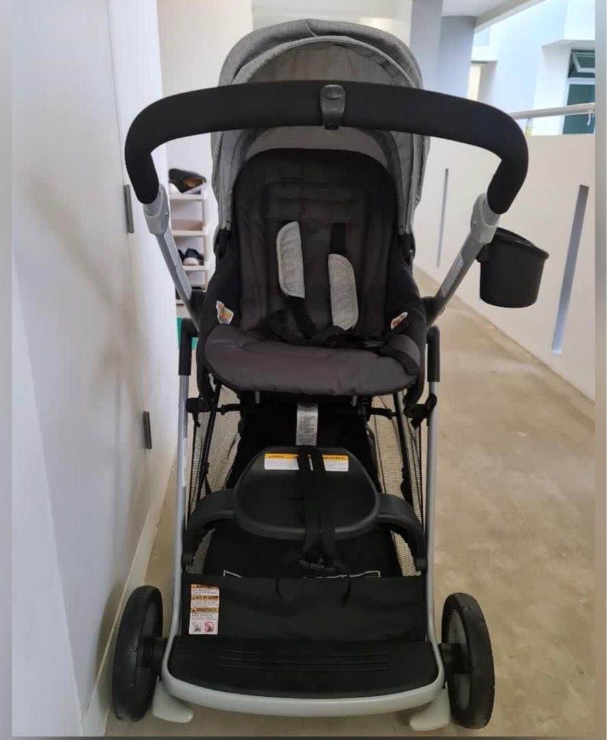 Graco Ready2Grow Lx 2.0 double stroller, Babies & Kids, Going Out