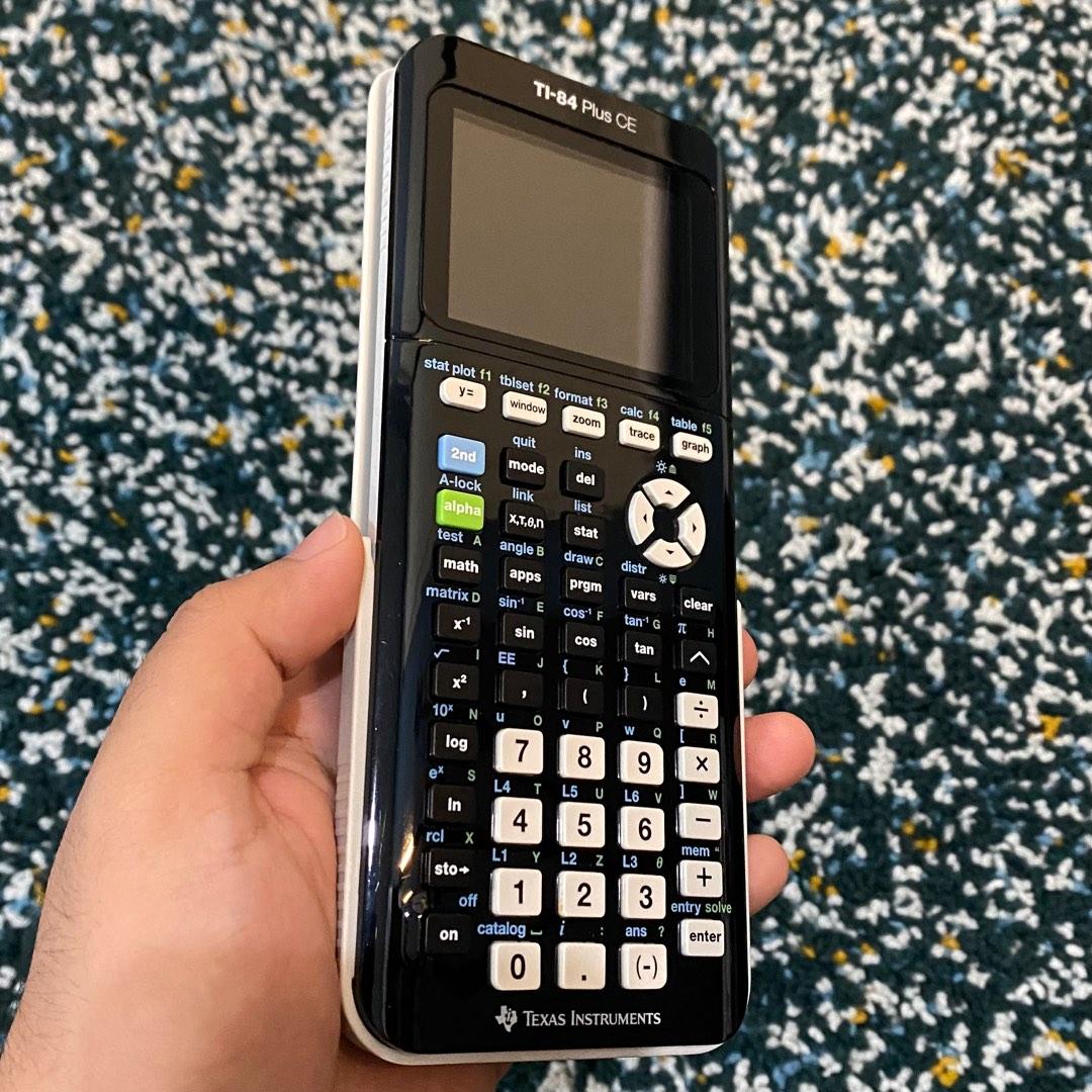 Graphing Calculator - Black (Texas Instruments TI-84 Plus CE), Hobbies &  Toys, Stationery & Craft, Stationery & School Supplies on Carousell