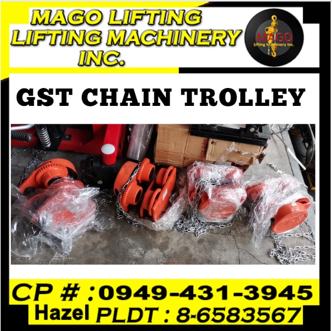 GST CHAIN TROLLEY, Commercial & Industrial, Construction & Building