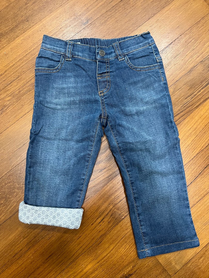 Gucci baby jeans store