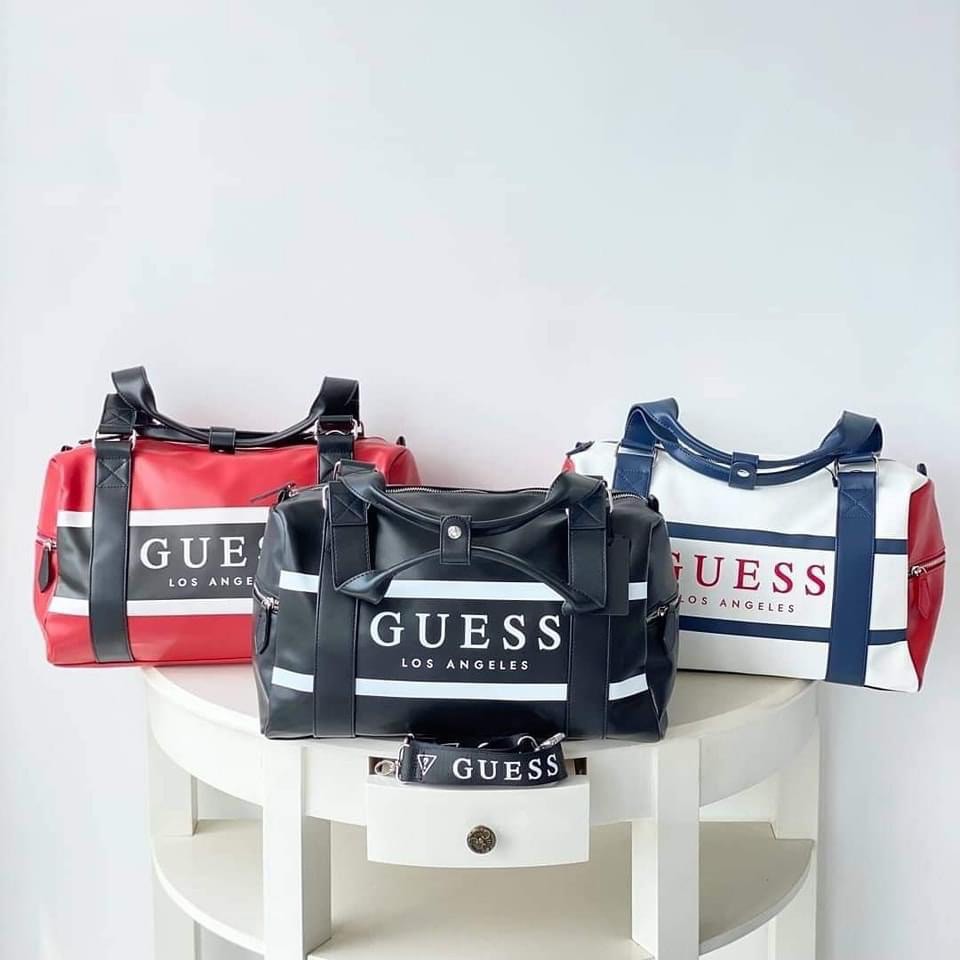 Guess Duffle Bag, Hobbies & Toys, Travel, Travel Essentials