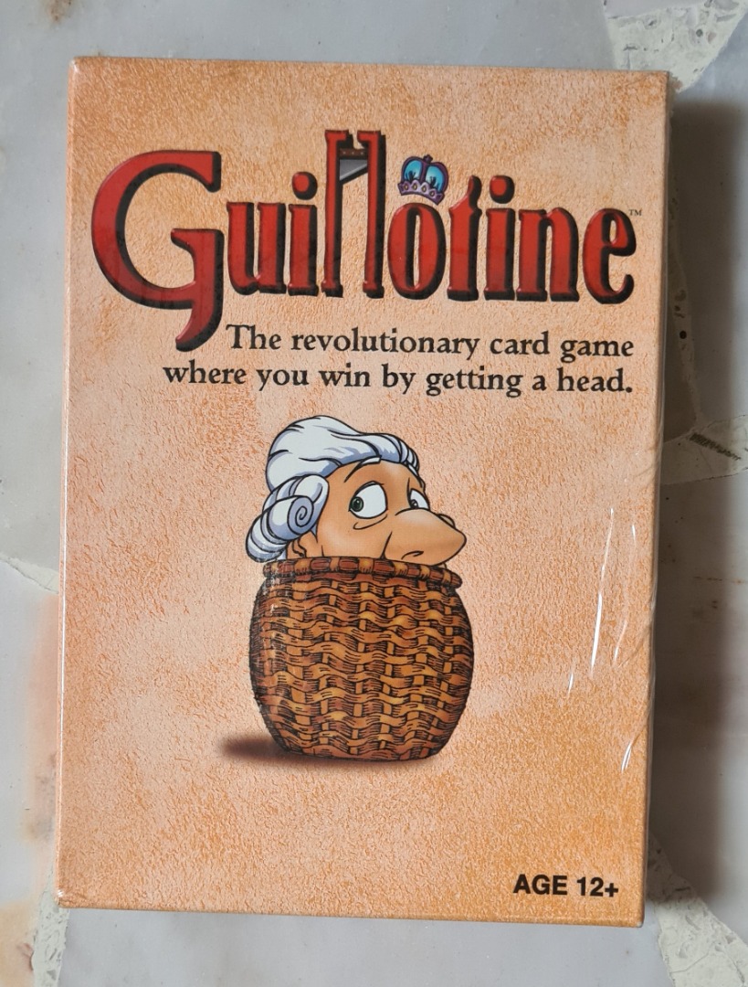 Guillotine Card Game (USA Edition), Hobbies & Toys, Toys & Games on