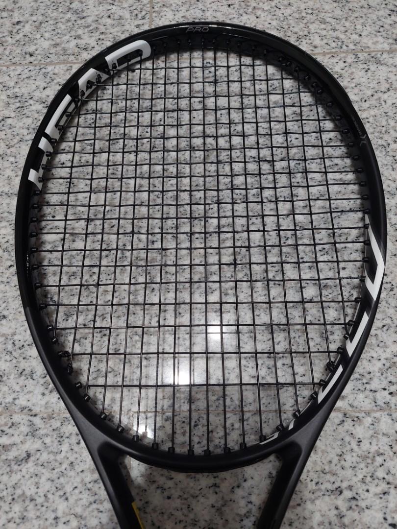 Head Speed Pro 360+ Black Tennis Racket/Racquet, Sports Equipment