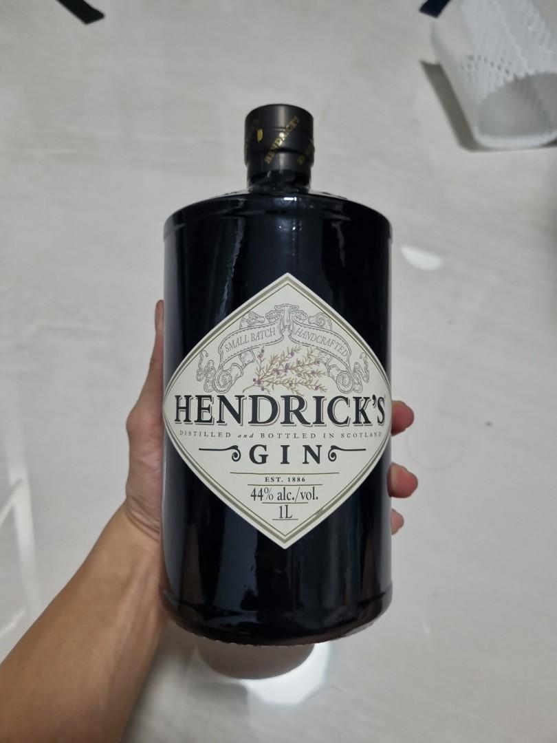 Hendricks Gin 1L, Food & Drinks, Alcoholic Beverages on Carousell