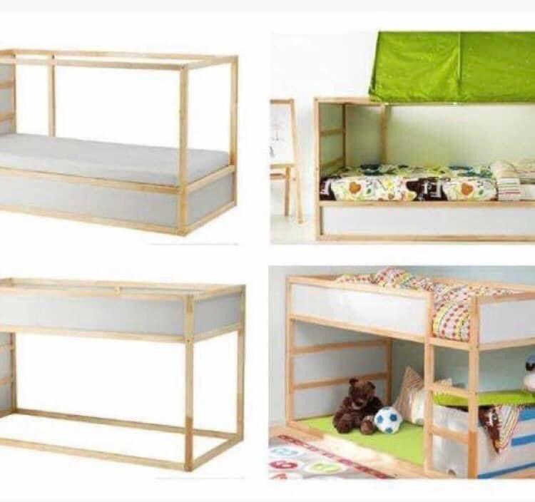 Ikea KURA Reversible bed.. Bunkbed,Single Bed Katil Ikea Double Decker