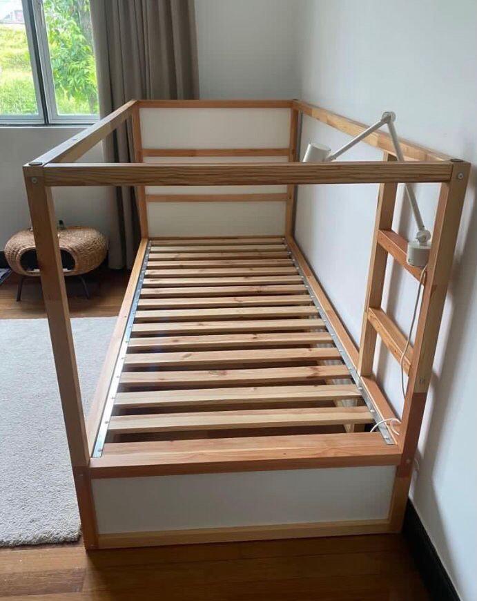 Ikea KURA Reversible bed.. Bunkbed,Single Bed Katil Ikea Double Decker