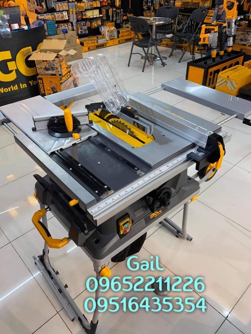 INGCO TS15008 Table Saw w/ Laser guide Heavy Duty class, Commercial