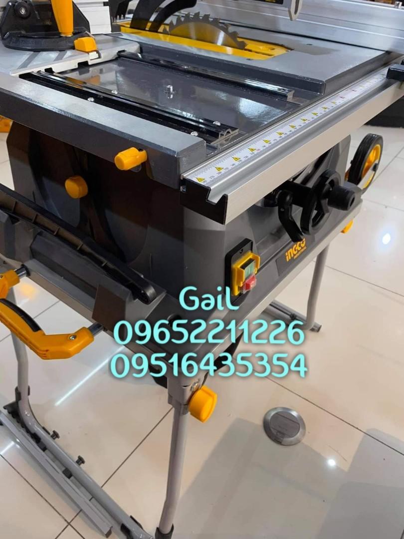 INGCO TS15008 Table Saw w/ Laser guide Heavy Duty class, Commercial