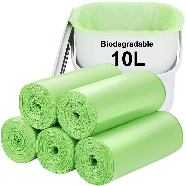 instock Biodegradable Trash bags 120PCS, Aievrgad 1.2Gallon/5L small